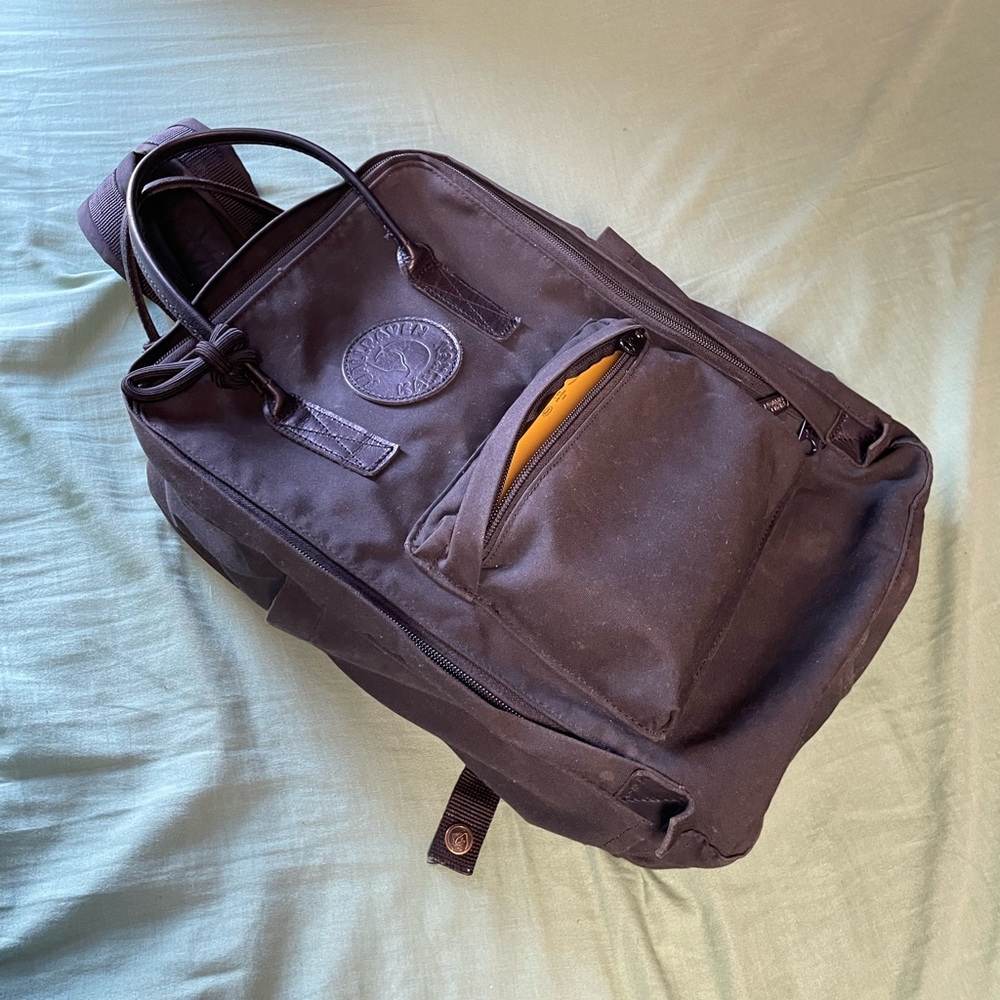 Kånken No. 2 Laptop 15" Black & Kånken Gear Pocket